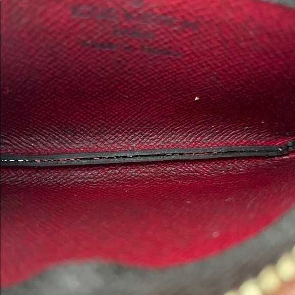 Authentic Louis Vuitton Monogram Cherry Pochette Coin Purse - Picture 9 of 15